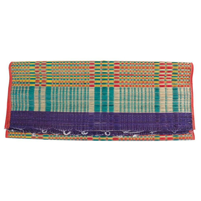 Multicolour Korai Grass Mat - 1 Pc