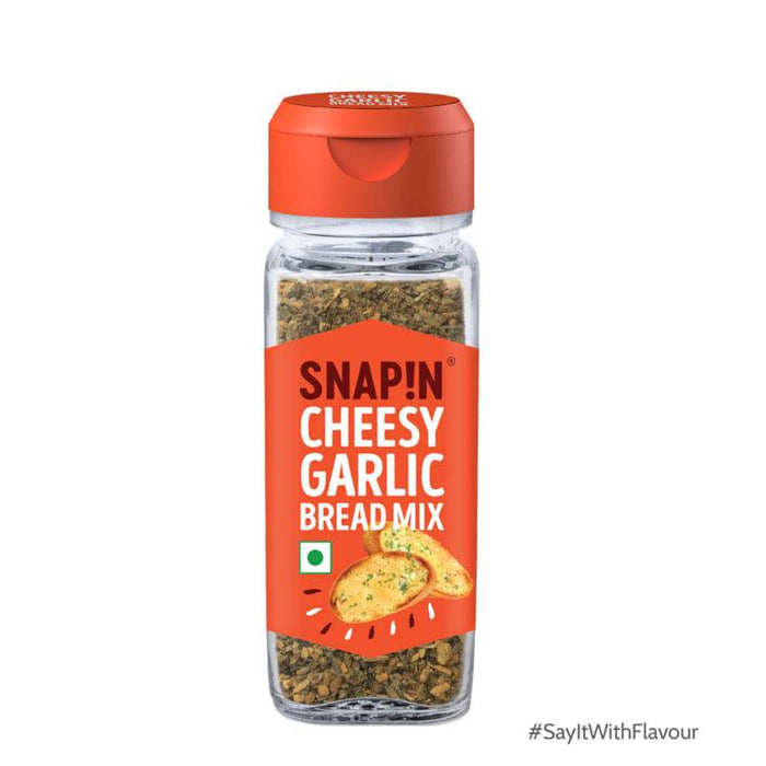 Snapin Cheesy Garlic Bread Mix-50G - FromIndia.com