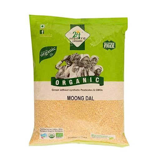 Yellow Moong Dal - Paasi Paruppu 500g-24Mantra - FromIndia.com
