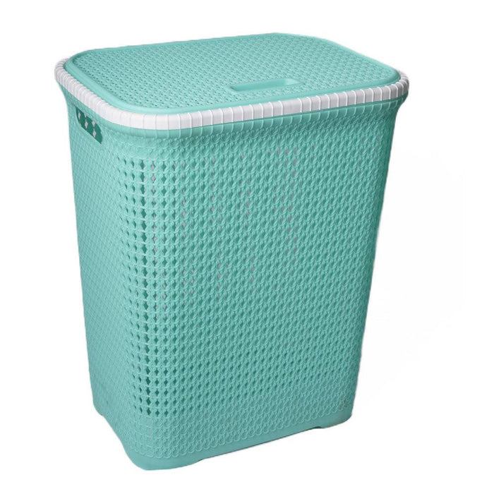 Laundry Bin With Lid Rectangle - 1 Pc