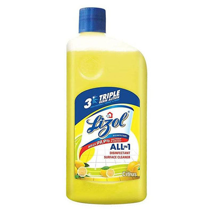 Lizol Disinfectant Surface & Floor Cleaner Liquid Citrus - 500 ml