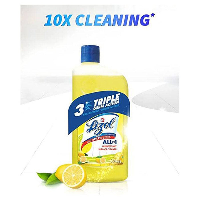 Lizol Disinfectant Surface & Floor Cleaner Liquid Citrus - 500 ml