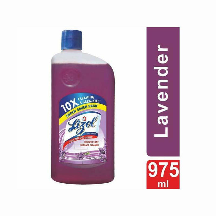 Lizol Disinfectant Surface Cleaner Lavender - 975 ml