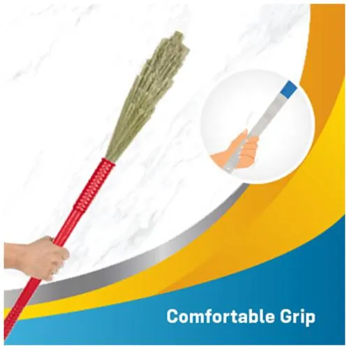 Long Handle Dust free broom - GEBI - FromIndia.com