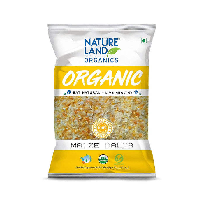 Natureland Organics Maize Dalia 500 gm - FromIndia.com