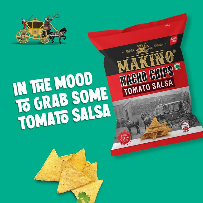 Makino Nacho Chips Tomato Masala-100 gm - FromIndia.com