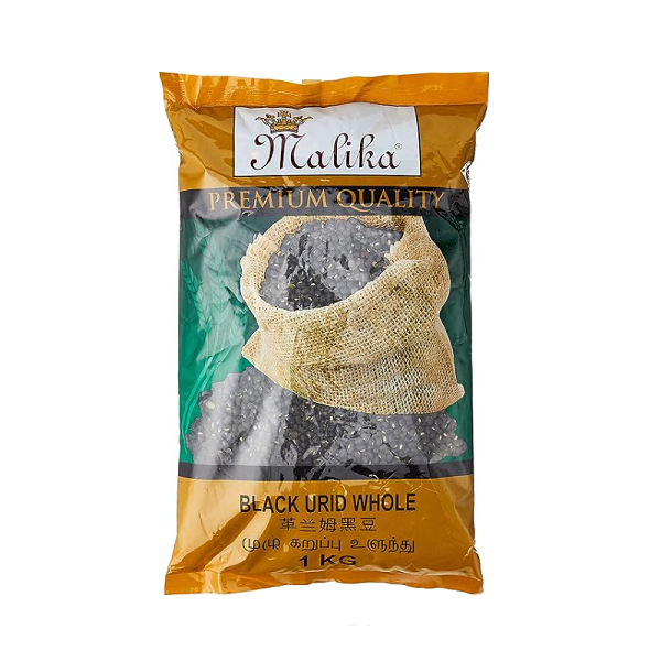 MALIKA Black Urid Dal Whole - 1 Kg