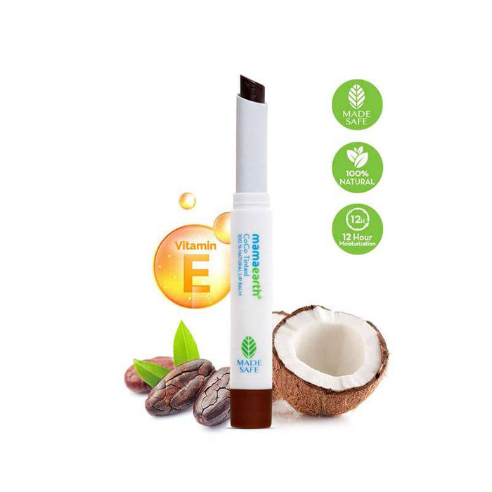 Mamaearth CoCo Tinted Natural Lip Balm With Cocoa And Vitamin E - 2 g