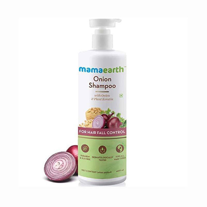 Mamaearth Onion Shampoo-Pump-250 ml - FromIndia.com