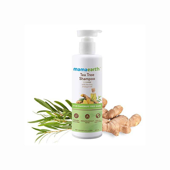 Mamaearth Tea Tree Shampoo-250ml - FromIndia.com