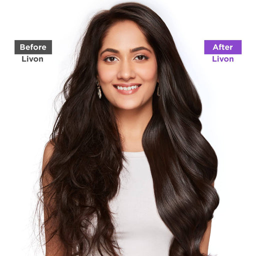 LIVON Serum for all Hair Types Spray and Go-50ml - FromIndia.com
