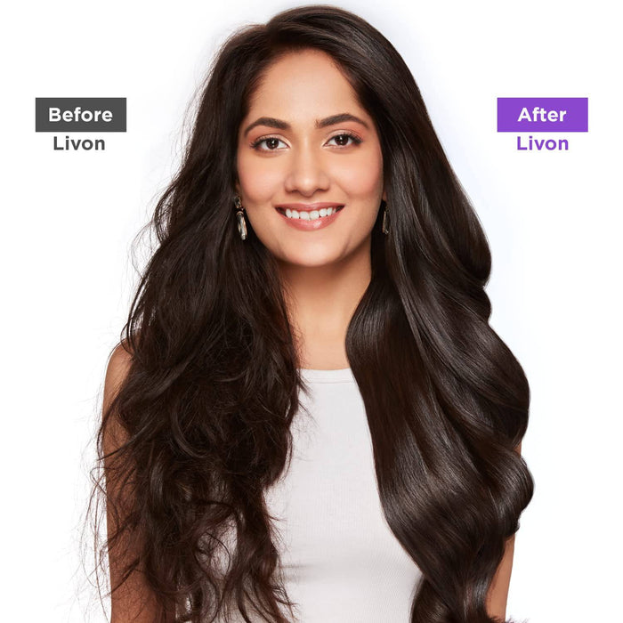 LIVON Serum for all Hair Types Spray and Go-50ml - FromIndia.com