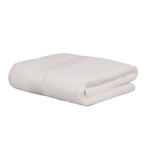 Microcotton Remy Base Bath Towel White - FromIndia.com
