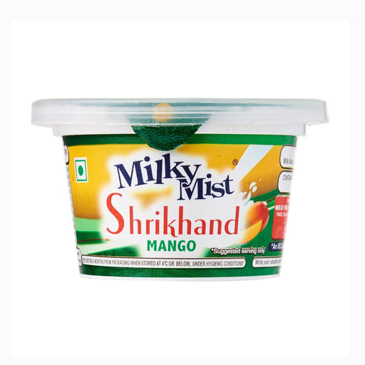 Milky Mist Fresh Shrikhand Mango  (Delivered at least 1 week before it expires) 100 g (Chilled) - FromIndia.com