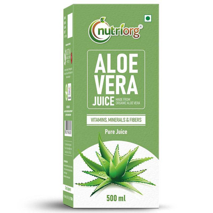 Nutriorg Aloe Vera Juice 500 ml - FromIndia.com