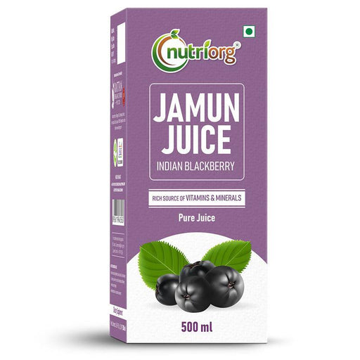 Nutriorg Jamun Juice 500ml - FromIndia.com