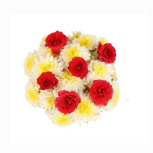 Onam Special Fresh Assorted Flowers For Pookolam 1 packet - FromIndia.com