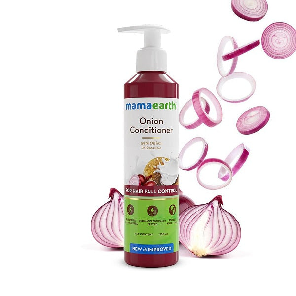 Mamaearth Onion Conditioner for Hair Growth & Hair Fall Control with Coconut Oil -  250 ml