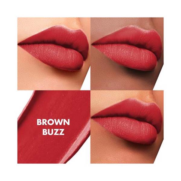 Lakme Cushion Matte Lipstick Brown Buzz - 4.5 g