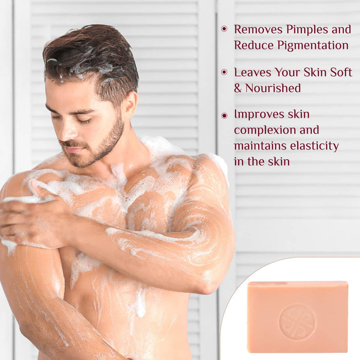Swarnothaya Redsandal Soap-100gm - FromIndia.com