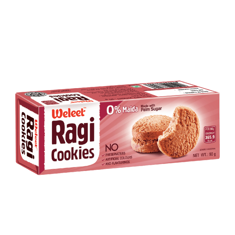 Weleet Ragi Millet Cookies - 90 g
