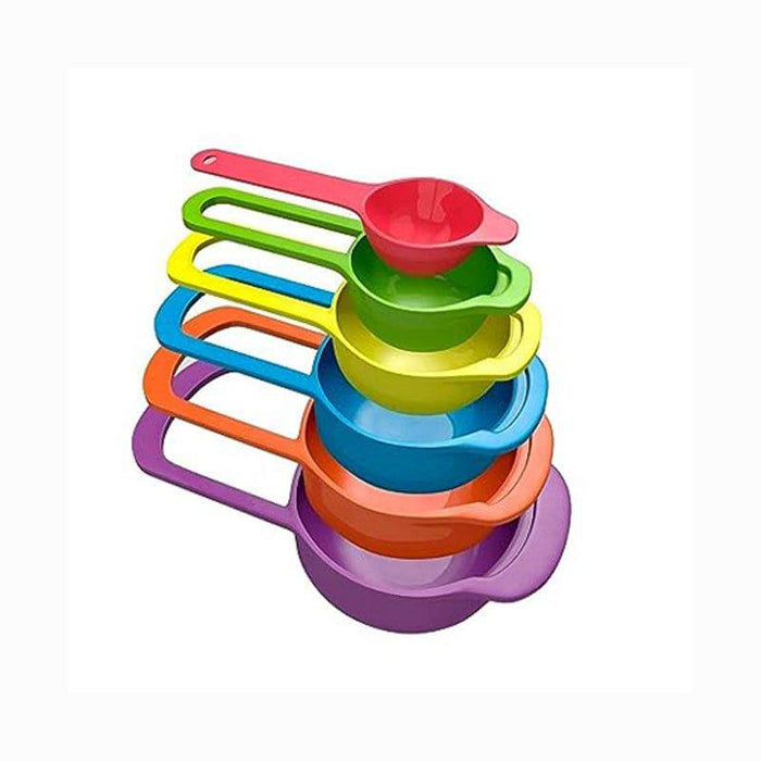 Plastic Measuring Spoons For Kitchen - 1 Set