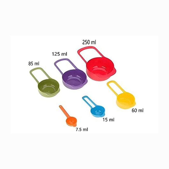 Plastic Measuring Spoons For Kitchen - 1 Set