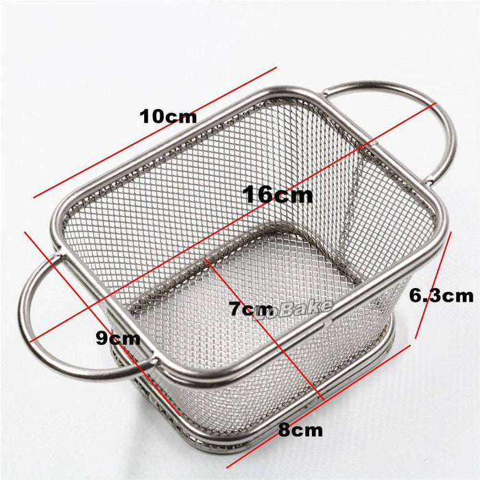 Stainless Steel Rectangle Strainer Small - 1 Pc