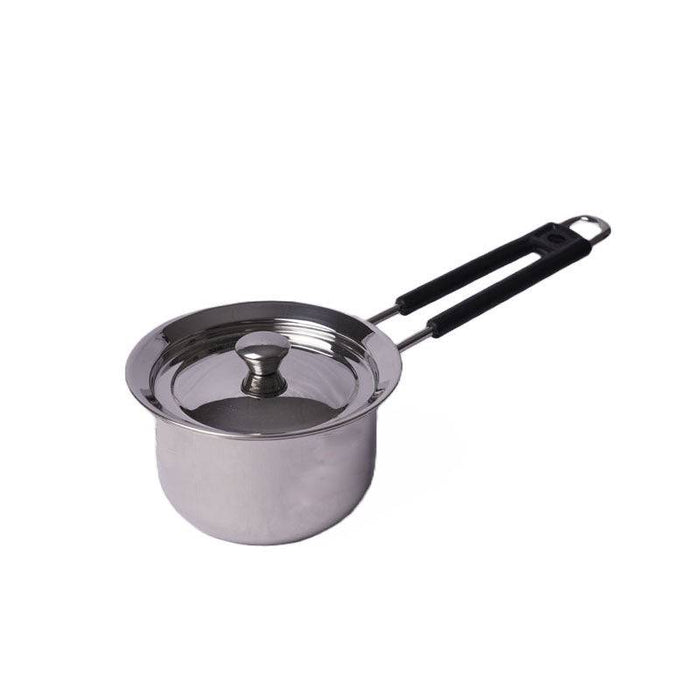 Stainless Steel Sauce Pan with lid & back Light Handle - 1 pc