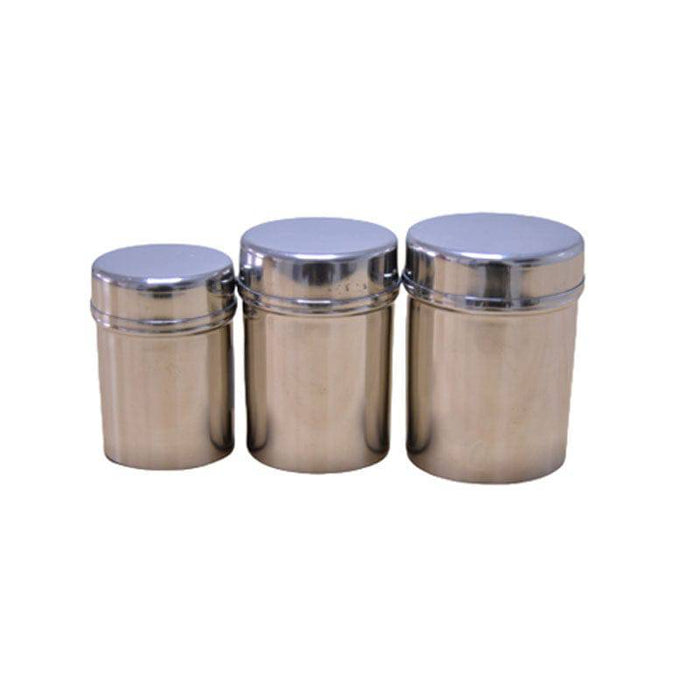 Stainless Steel Storage container Nested - Set Of 3