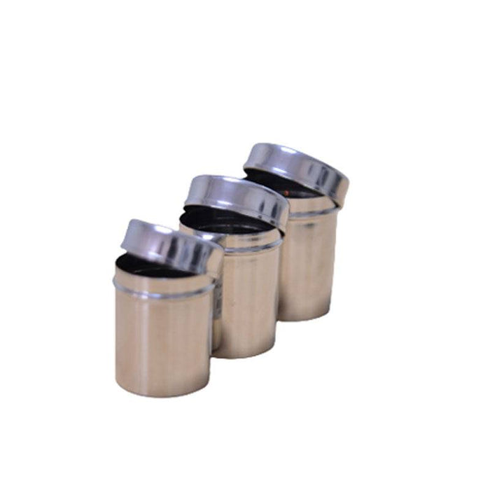 Stainless Steel Storage container Nested - Set Of 3