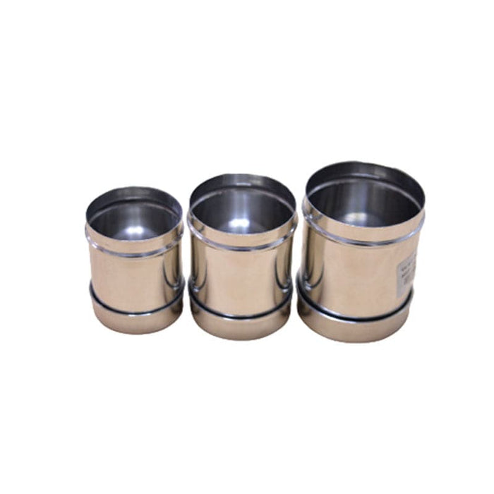 Stainless Steel Storage container Nested - Set Of 3