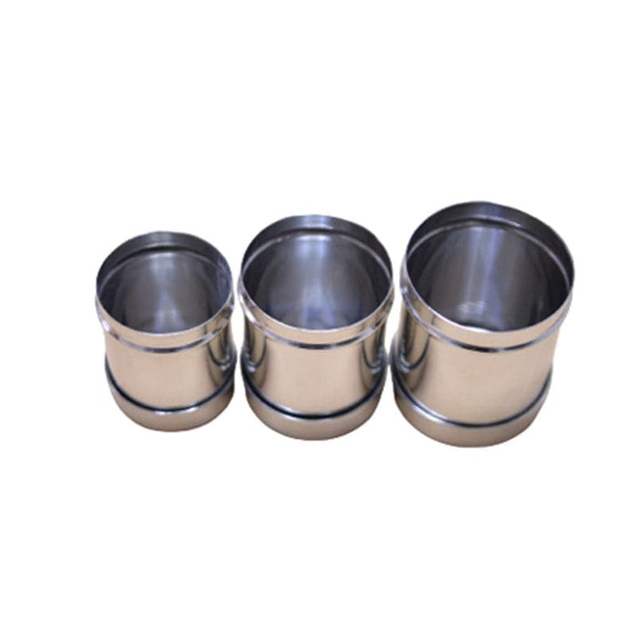 Stainless Steel Storage container Nested - Set Of 3