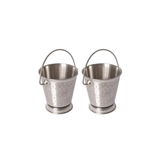 Stainless Steel Baby Serving Bucket Set of 2 - FromIndia.com