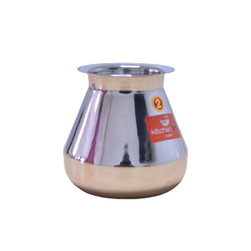 Stainless Steel Pyramid Lota - FromIndia.com