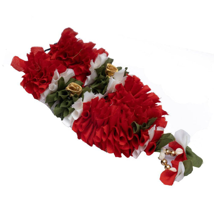 Artificial cloth Red Garland Small  - 1 Pc