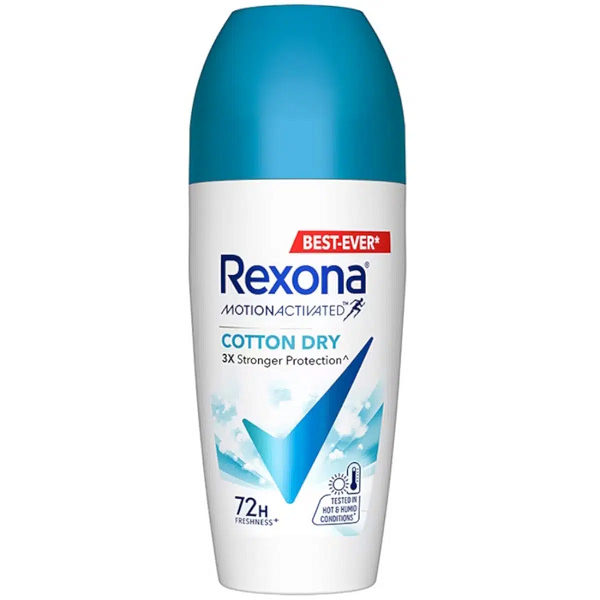 Rexona Woman Roll On Cotton Dry  - 50 ml