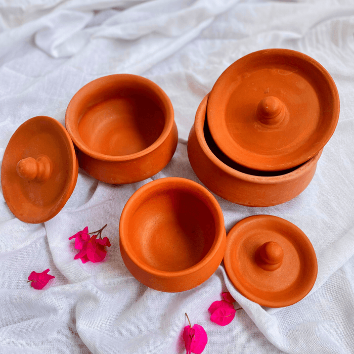 Kulturestreet Earthenware Handi Set - Set of 3