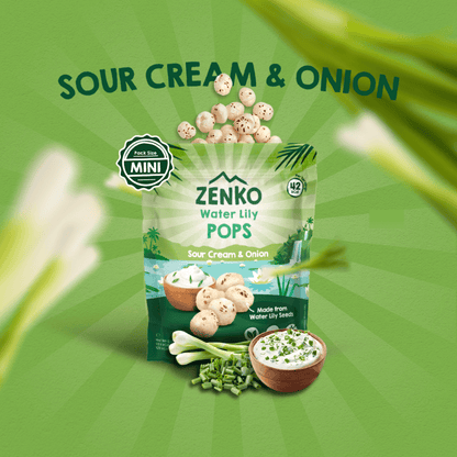 Zenko Cream & Sour (Makhana) Water Lily Pops - 10 g