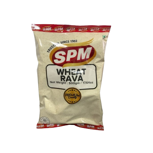 SPM Gemini Brand Wheat Rava/Semolina (Sooji/Suji) - 500 g