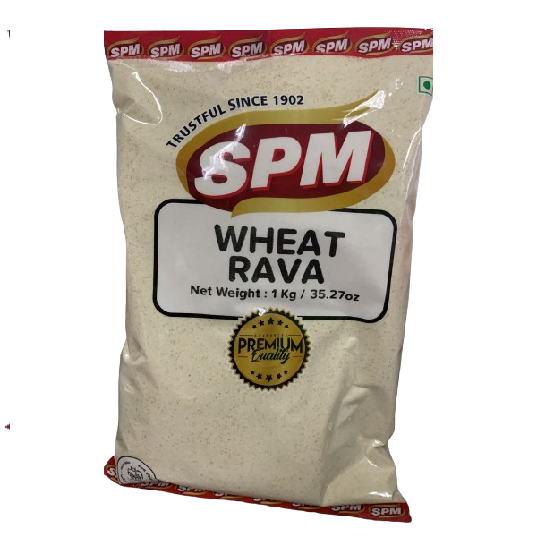 SPM Gemini Brand Wheat Rava/Semolina (Sooji/Suji) - 1 kg