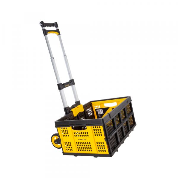 Stanley Foldable Hand Truck and Foldable Basket 25Kg Combo SXWTD FT509 - 1 Pc