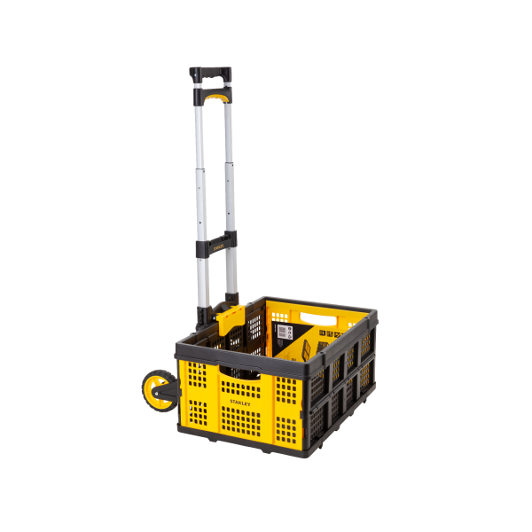 Stanley Foldable Hand Truck and Foldable Basket 25Kg Combo SXWTD FT509 - 1 Pc