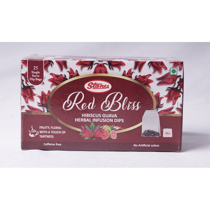 Stanes Red Bliss Hibiscus Dips - 100 g/25 Bags