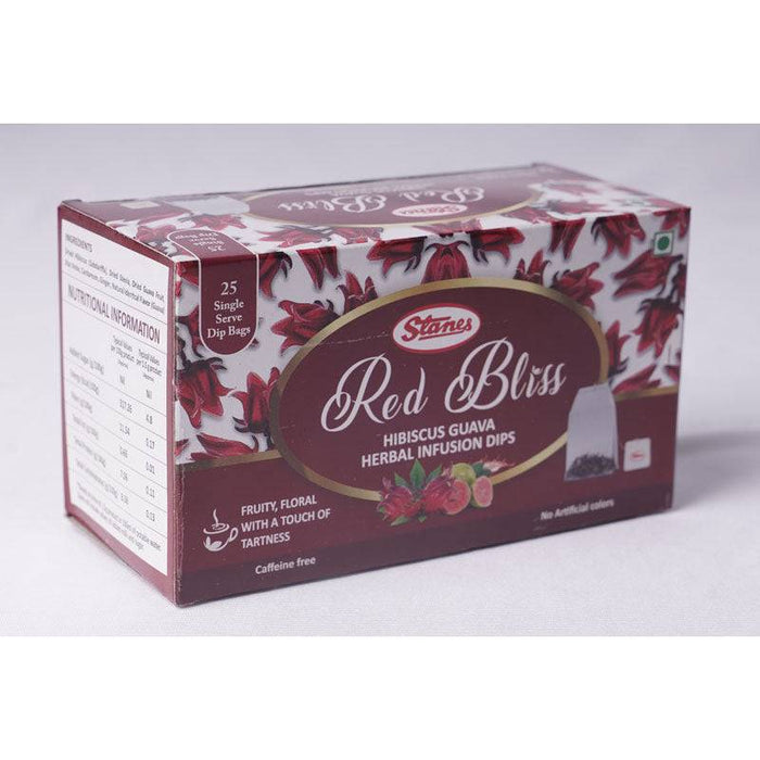 Stanes Red Bliss Hibiscus Dips - 100 g/25 Bags