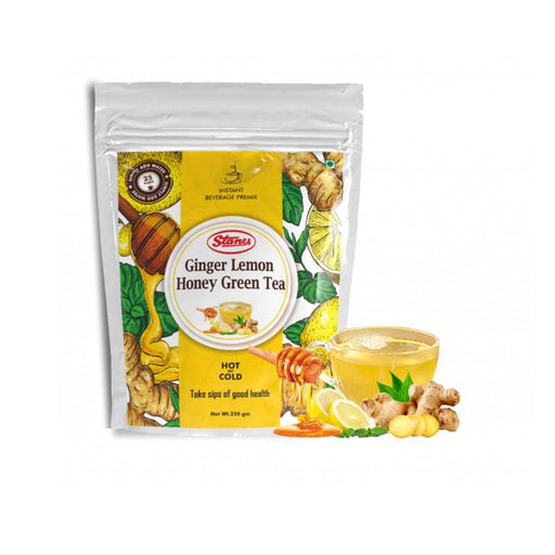 Stanes Lemon Honey Ginger Green Tea Mix 250gm - FromIndia.com