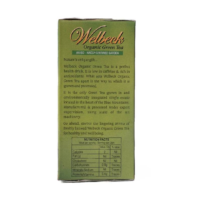 Welbeck Organic Green Tea - 100 g