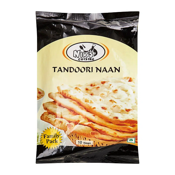 Niks Tandoori Naan (chilled) - 850 g / 10 Per Pack