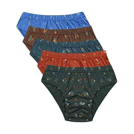 Ladies Printed Panties Set of 6 - FromIndia.com