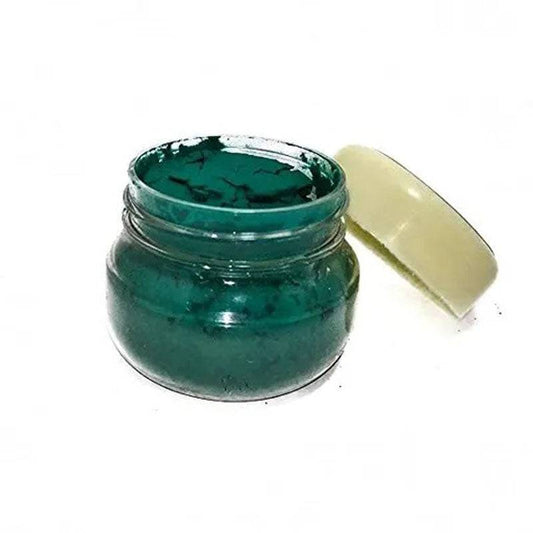 Thalampoo Green Kumkum Jar  - 30 g